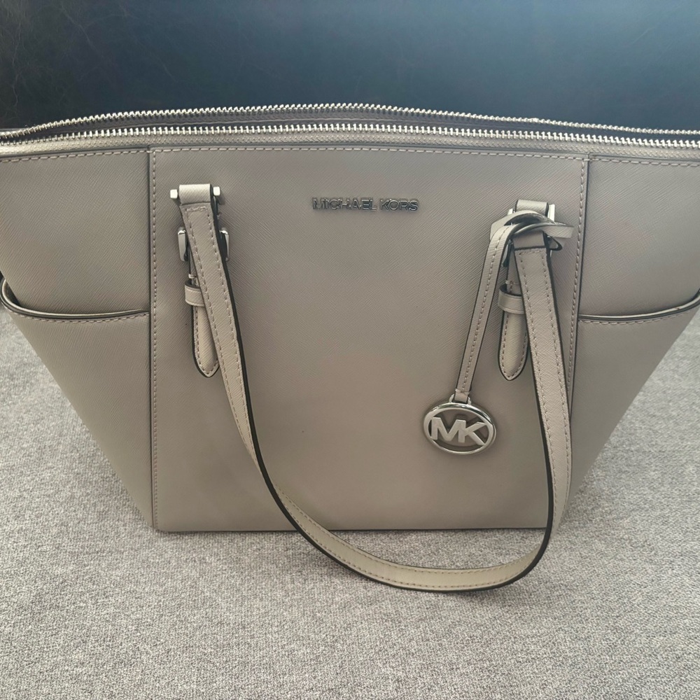 Michael Kors Taupe Tote Bag